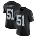 Punc LV.Raiders #51 Malcolm Koonce Player Black Limited Vapor Untouchable Home Game Stitched Jerseys