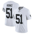 Punc LV.Raiders #51 Malcolm Koonce Player White Limited Vapor Untouchable Home Game Stitched Jerseys