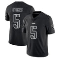 Punc LV.Raiders #5 Eric Stokes Player Black Limited Black Impact Home Game Stitched Jerseys