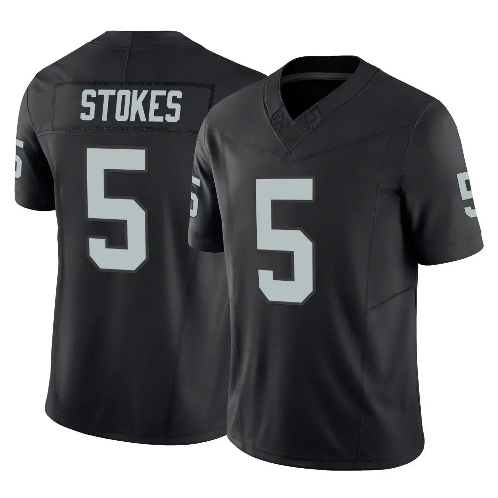 Punc LV.Raiders #5 Eric Stokes Player Black Limited Vapor F.U.S.E. Home Game Stitched Jerseys