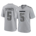 Punc LV.Raiders #5 Eric Stokes Player Gray Atmosphere Fashion Limited Game Stitched Jerseys