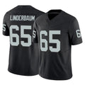 Punc LV.Raiders #65 Tyler Linderbaum Player Black Limited Vapor F.U.S.E. Home Game Stitched Jerseys