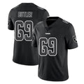 Punc LV.Raiders #69 Adam Butler Player Black Limited Black Impact Home Game Stitched Jerseys