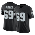 Punc LV.Raiders #69 Adam Butler Player Black Limited Vapor F.U.S.E. Home Game Stitched Jerseys