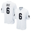 Punc LV.Raiders #6 A.J. Cole Player White Home Game Stitched Jerseys