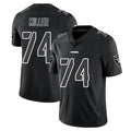 Punc LV.Raiders #74 Kolton Miller Player Black Limited Black Impact Home Game Stitched Jerseys