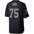 Punc LV.Raiders #75 Howie Long Mitchell & Ness Black Retired Player Legacy Replica Jersey