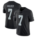 Punc LV.Raiders #7 Quay Walker Player Black Limited Vapor Untouchable Home Game Stitched Jerseys