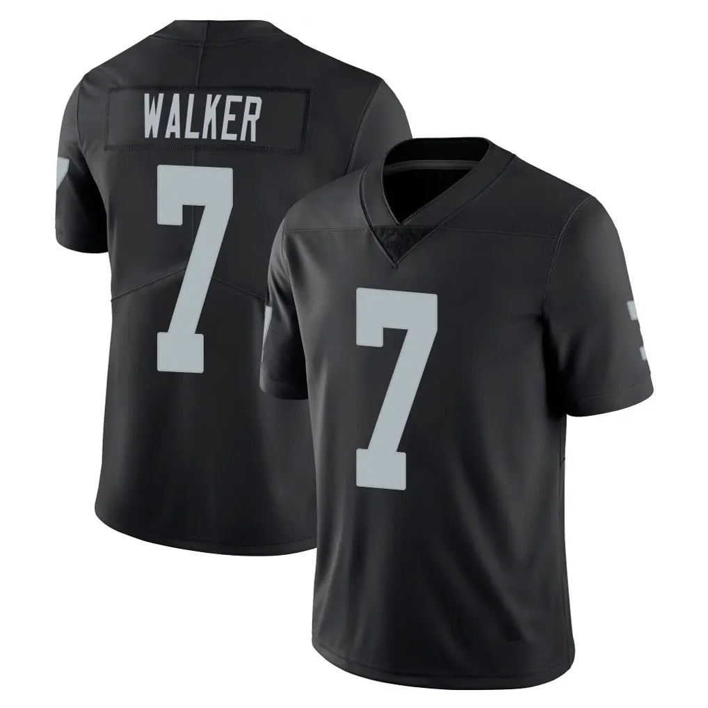 Punc LV.Raiders #7 Quay Walker Player Black Limited Vapor Untouchable Home Game Stitched Jerseys