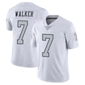 Punc LV.Raiders #7 Quay Walker Player White Limited Color Rush Home Game Stitched Jerseys