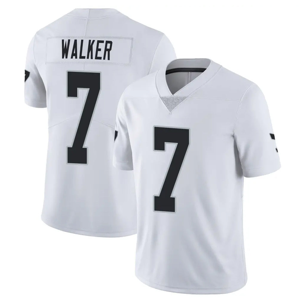 Punc LV.Raiders #7 Quay Walker Player White Limited Vapor Untouchable Home Game Stitched Jerseys