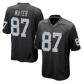 Punc LV.Raiders #87 Michael Mayer Player Black Home Game Stitched Jerseys
