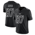 Punc LV.Raiders #87 Michael Mayer Player Black Limited Black Impact Home Game Stitched Jerseys