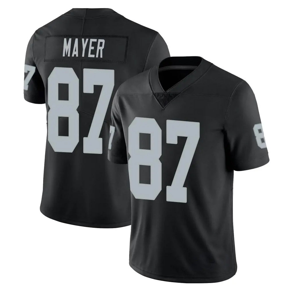 Punc LV.Raiders #87 Michael Mayer Player Black Limited Vapor Untouchable Home Game Stitched Jerseys