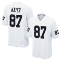 Punc LV.Raiders #87 Michael Mayer Player White Home Game Stitched Jerseys
