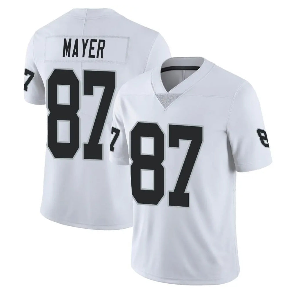 Punc LV.Raiders #87 Michael Mayer Player White Limited Vapor Untouchable Home Game Stitched Jerseys