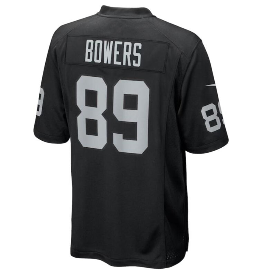 Punc LV.Raiders #89 Brock Bowers Black 2024 Draft First Round Pick Player Game Jersey Stitched Jerseys