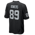 Punc LV.Raiders #89 Brock Bowers Black 2024 Draft First Round Pick Player Game Jersey Stitched Jerseys
