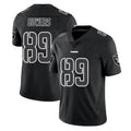 Punc LV.Raiders #89 Brock Bowers Player Black Limited Black Impact Home Game Stitched Jerseys