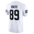 Punc LV.Raiders #89 Brock Bowers Player White Vapor F.U.S.E Limited Stitched Jerseys