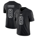 Punc LV.Raiders #8 Kirk Cousins Player Black Limited Black Impact Home Game Stitched Jerseys