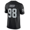 Punc LV.Raiders #98 Maxx Crosby Black Vapor F.U.S.E. Limited Jersey American Stitched Jerseys