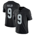 Punc LV.Raiders #9 Jalen Nailor Player Black Limited Vapor Untouchable Home Game Stitched Jerseys