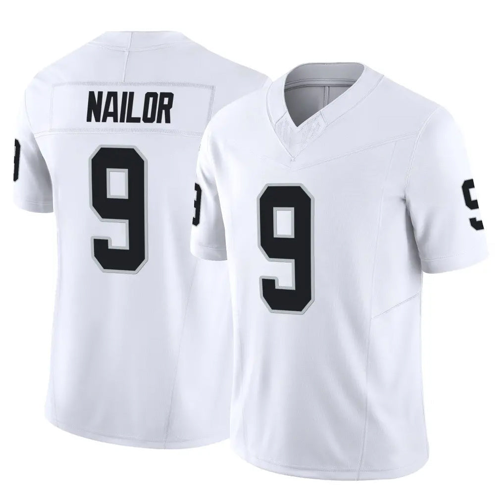 Punc LV.Raiders #9 Jalen Nailor Player White Limited Vapor F.U.S.E. Home Game Stitched Jerseys