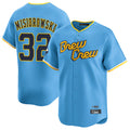 Punc M.Brewers #32 Jacob Misiorowski Player Light Blue City Connect Home Limited Stitched Jerseys