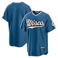 Punc M.Brewers Blank Player Blue 2026 City Connect Home Game Stitched Jerseys
