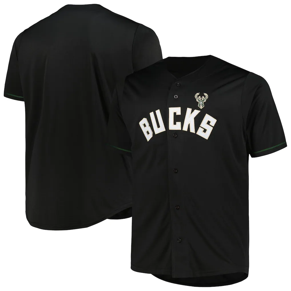Punc M.Bucks Profile Black Big & Tall Pop Jerseys