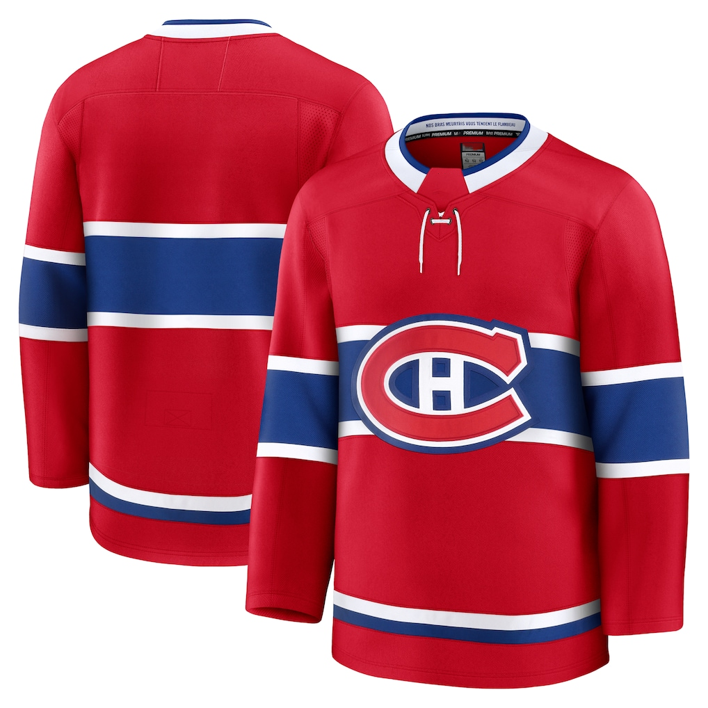Punc M.Canadiens Red Home Premium Jerseys