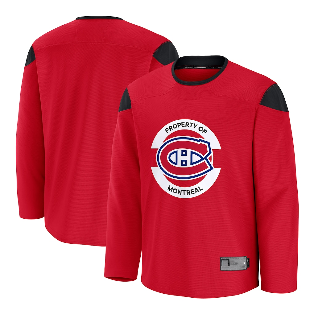 Punc M.Canadiens Red Practice Jerseys