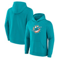 Punc M.Dolphins Aqua LOGO Pullover Hoodies Limited Blank Player Stitched Jerseys