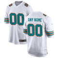 Punc Custom M.Dolphins Game Secondary Alternate Stitched Jerseys