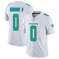Punc M.Dolphins #0 Ollie Gordon II Player White Limited Vapor Untouchable Home Game Stitched Jerseys