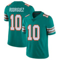 Punc M.Dolphins #10 Jacob Rodriguez Player Aqua Limited Alternate Vapor Untouchable Home Game Stitched Jerseys