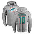Punc M.Dolphins #10 Jacob Rodriguez Player Gray LOGO Pullover Hoodies Limited Stitched Jerseys