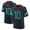 Punc M.Dolphins #10 Tyreek Hill Player Blue Rivalries Collection Game Stitched Jerseys