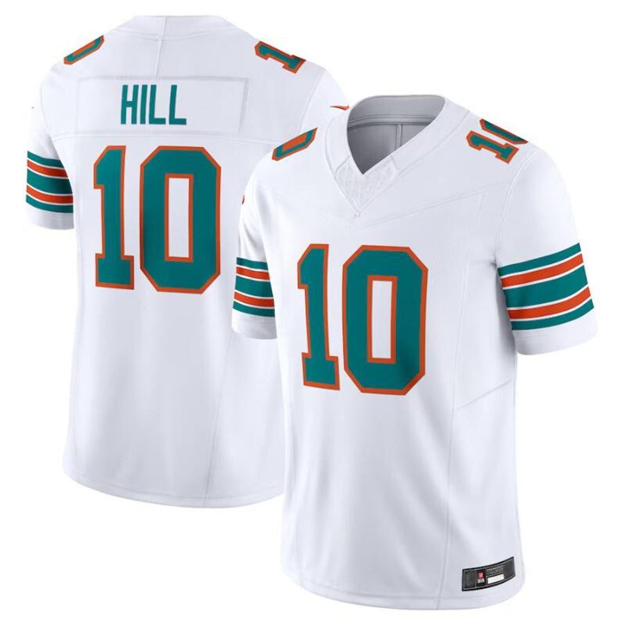 Punc M.Dolphins #10 Tyreek Hill White Vapor F.U.S.E. Limited Jersey American Stitched Jerseys