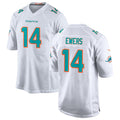 Punc M.Dolphins #14 Quinn Ewers Player White Home Game Stitched Jerseys