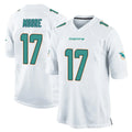 Punc M.Dolphins #17 Trey Moore Player White Home Game Stitched Jerseys
