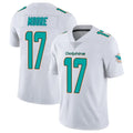 Punc M.Dolphins #17 Trey Moore Player White Limited Vapor Untouchable Home Game Stitched Jerseys