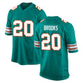 Punc M.Dolphins #20 Jordyn Brooks Player Aqua Alternate Home Game Stitched Jerseys