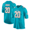 Punc M.Dolphins #20 Jordyn Brooks Player Aqua Home Game Stitched Jerseys