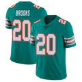 Punc M.Dolphins #20 Jordyn Brooks Player Aqua Limited Alternate Vapor Untouchable Home Game Stitched Jerseys