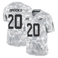 Punc M.Dolphins #20 Jordyn Brooks Player Arctic Camo Salute To Service Limited Game Stitched Jerseys