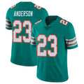 Punc M.Dolphins #23 Zayne Anderson Player Aqua Limited Alternate Vapor Untouchable Home Game Stitched Jerseys