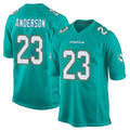 Punc M.Dolphins #23 Zayne Anderson Player Aqua Team Color Home Game Stitched Jerseys