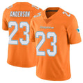 Punc M.Dolphins #23 Zayne Anderson Player Orange Limited Home Game Stitched Jerseys